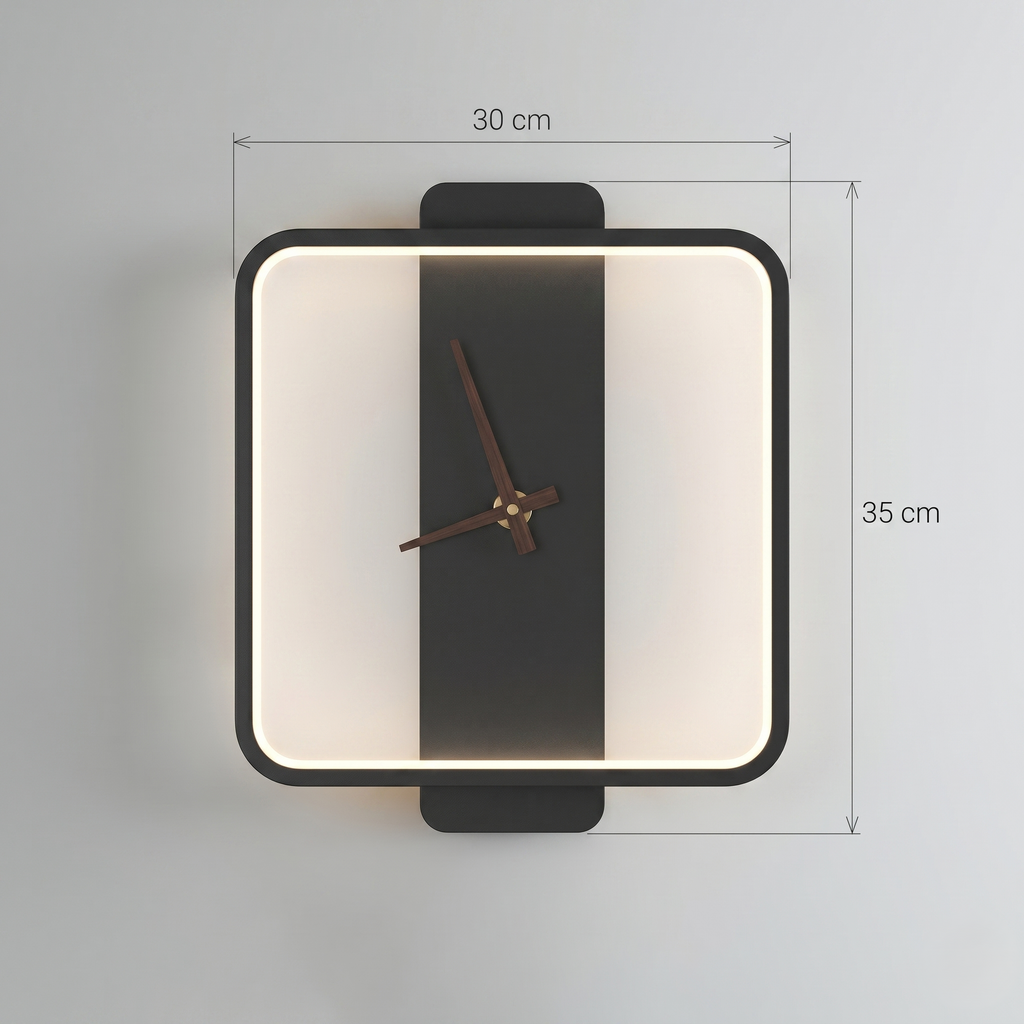 Horloge carrée originale
