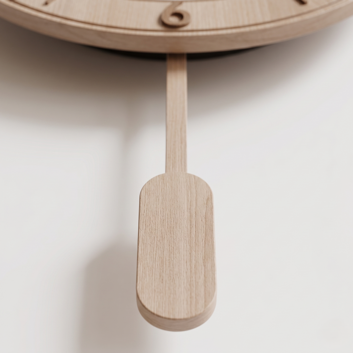 Horloge cerf bois scandinave