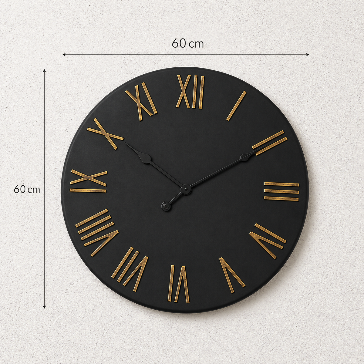 Horloge chiffre doré