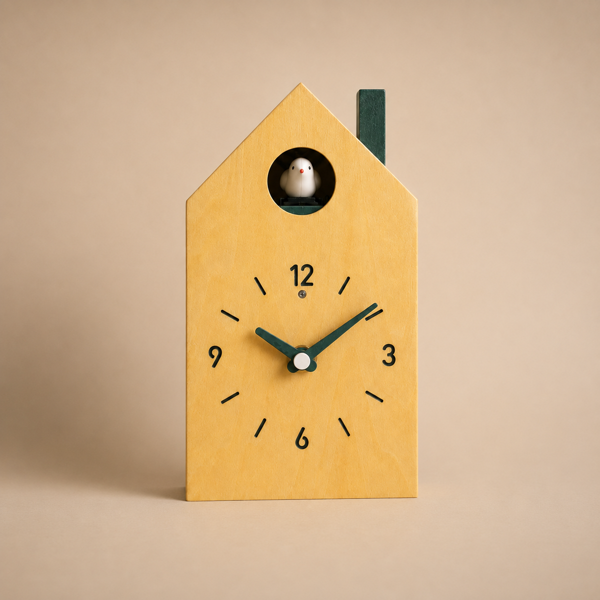 Horloge coucou moderne en bois