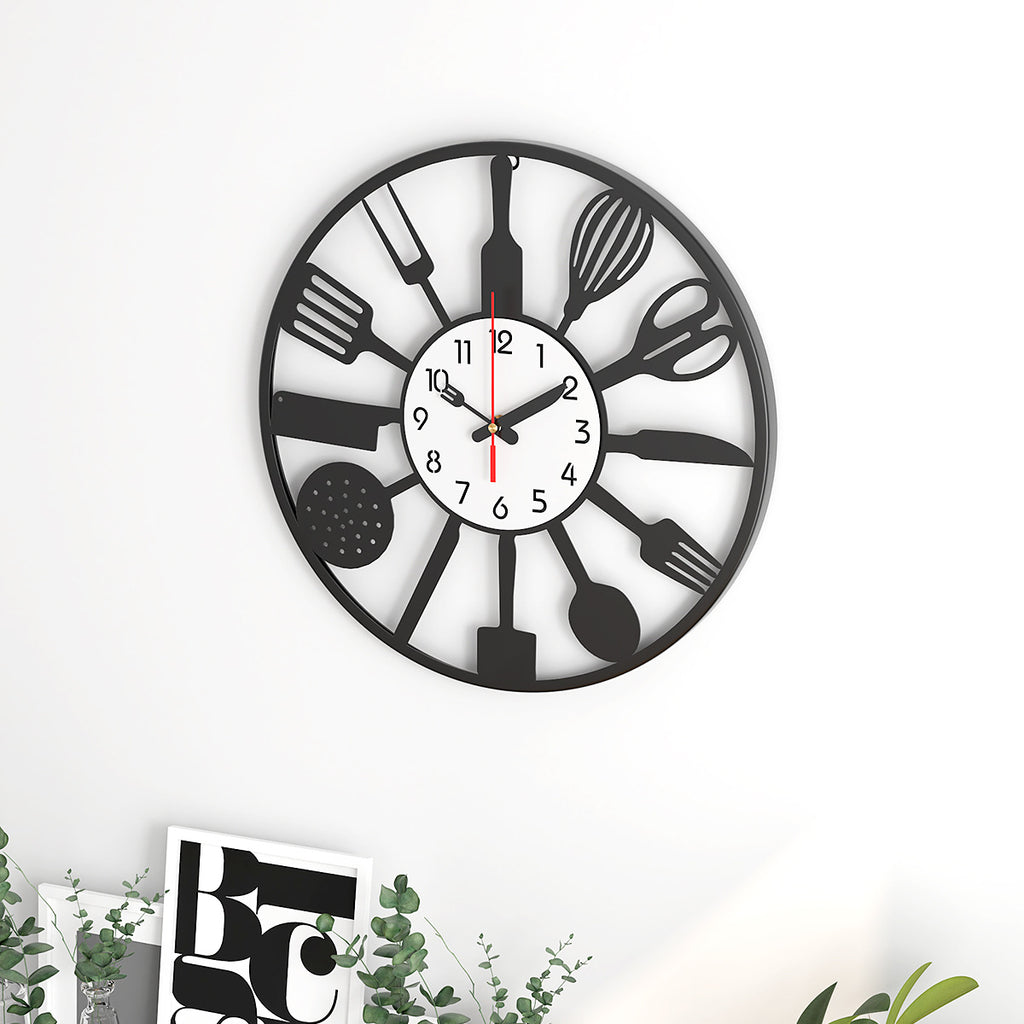 Horloge cuisine originale