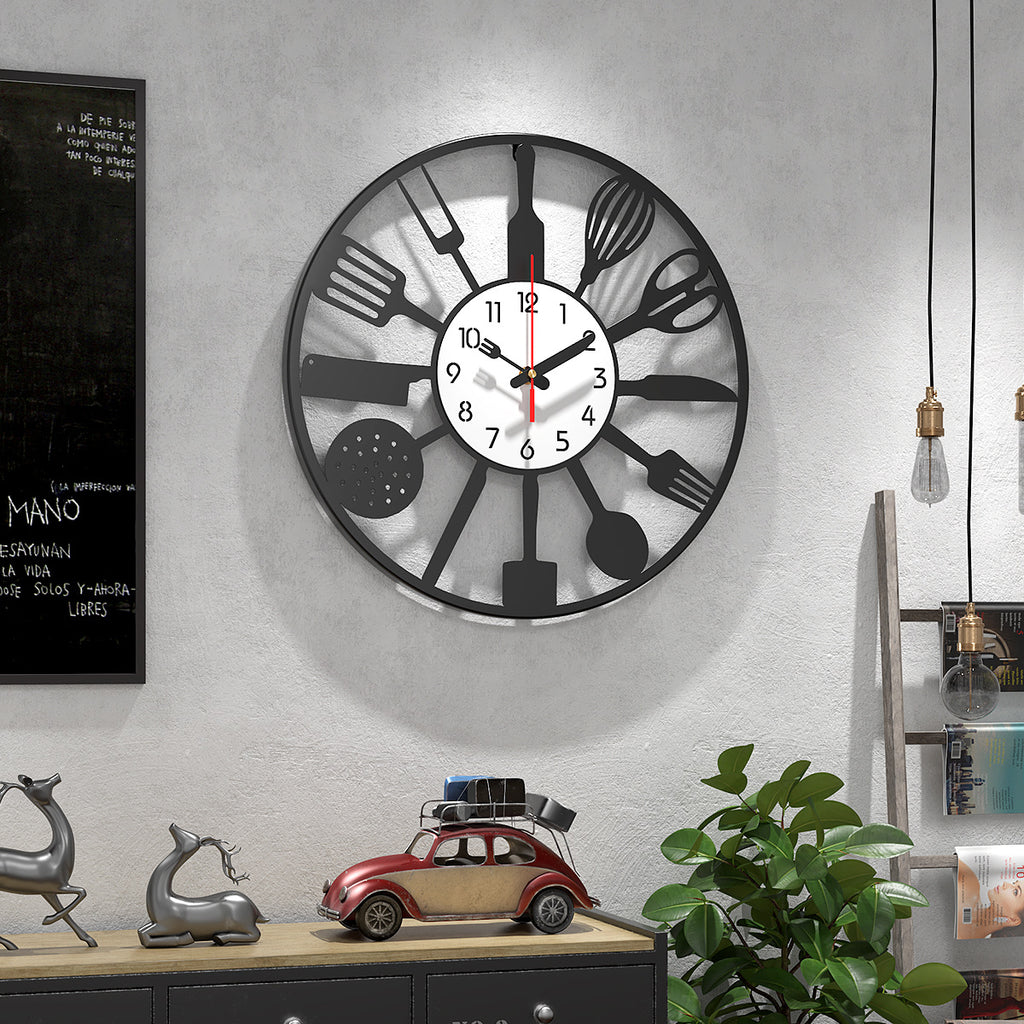 Horloge cuisine originale