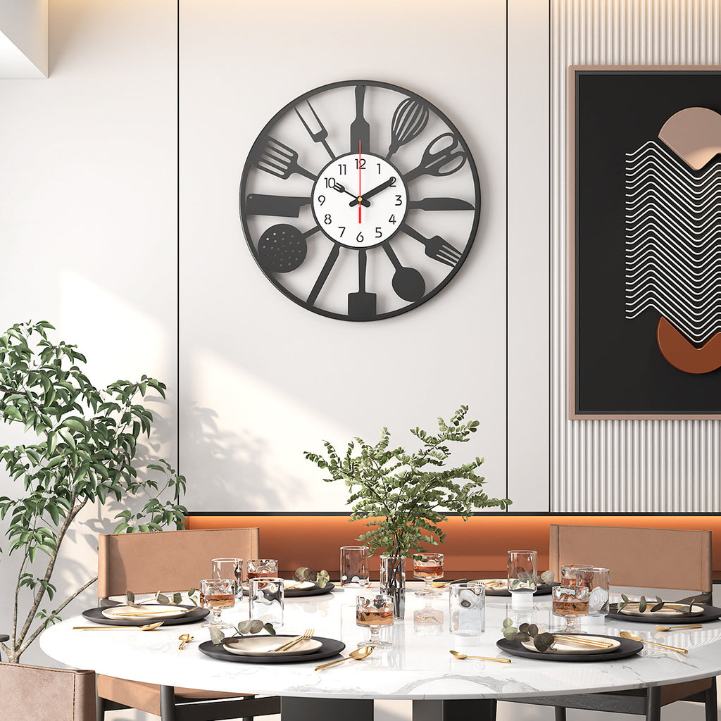 Horloge cuisine originale