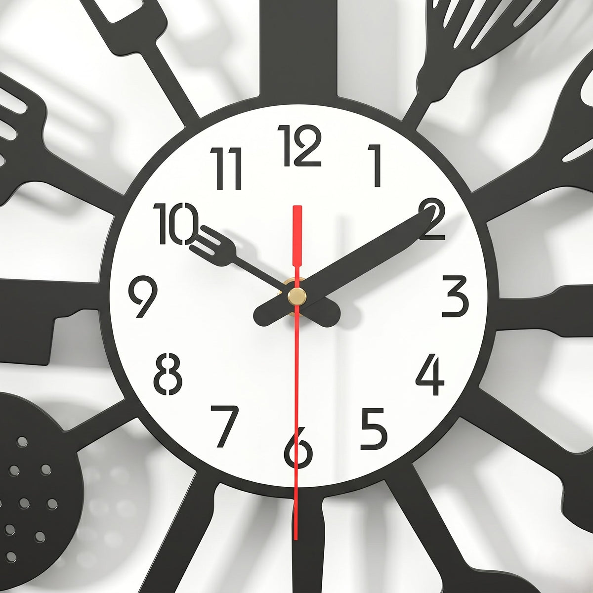 Horloge cuisine originale
