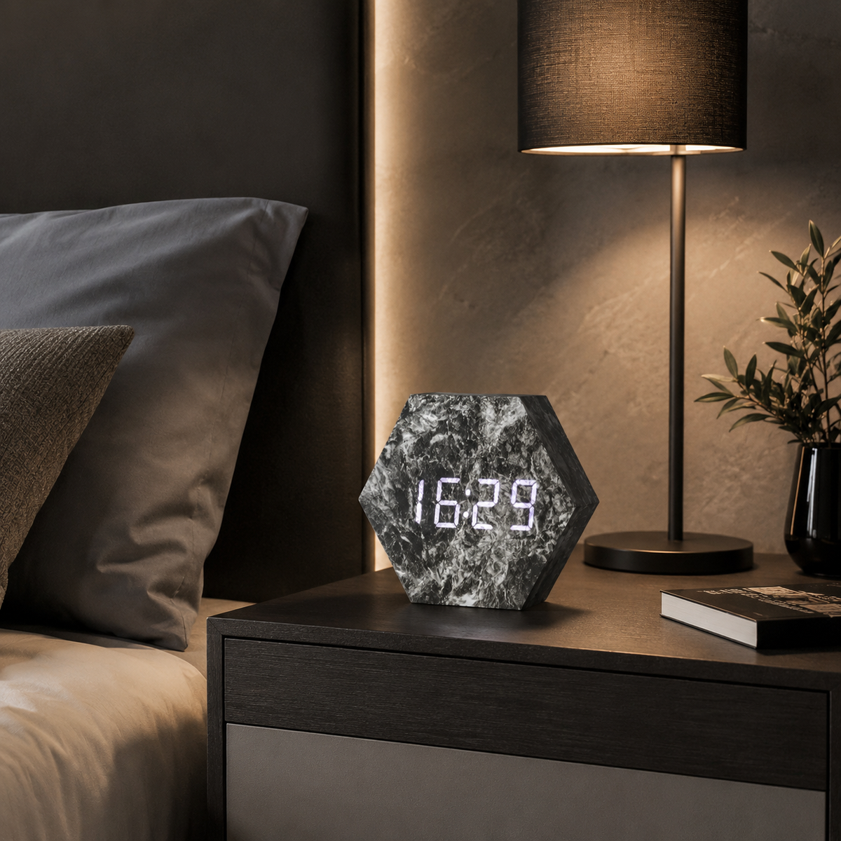 Horloge de bureau numérique