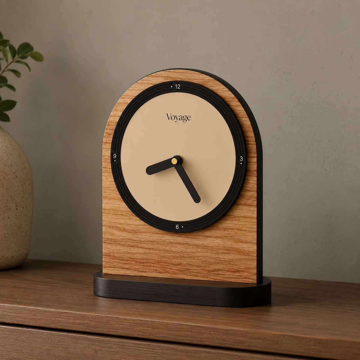 Horloge de bureau scandinave