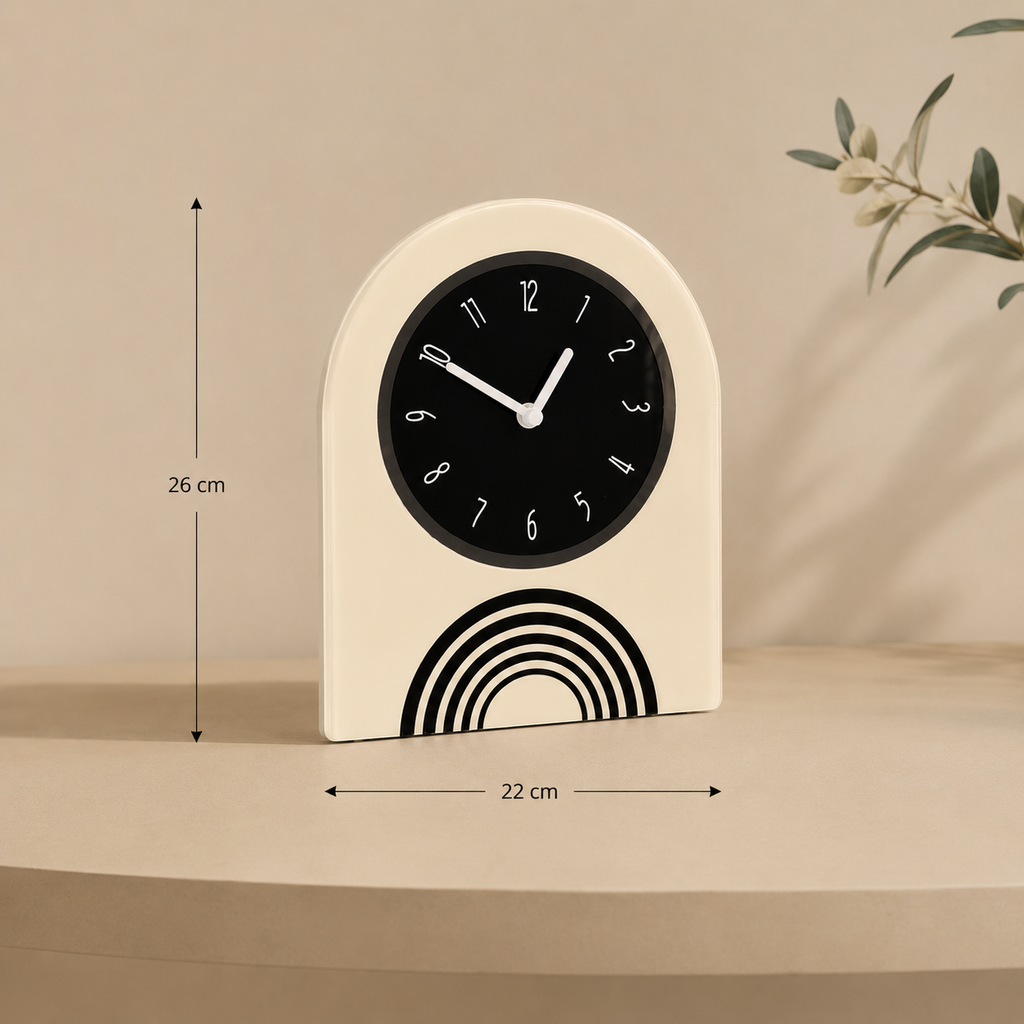 Horloge de bureau scandinave design moderne