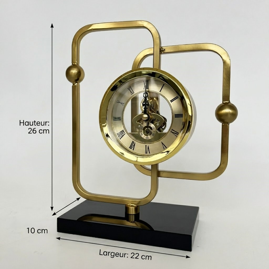 Horloge design salon à poser