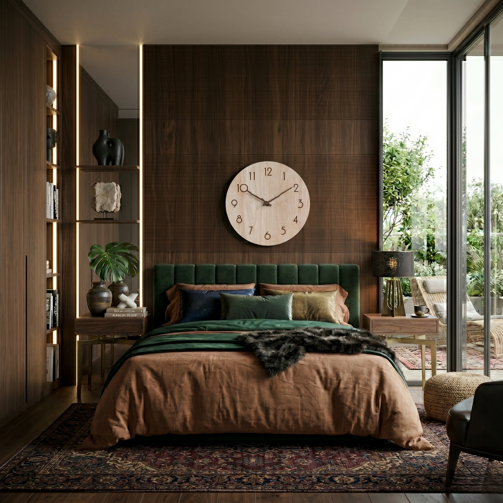 Horloge design scandinave
