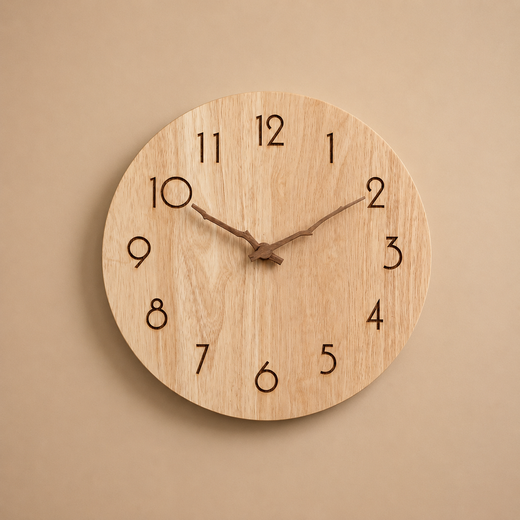 Horloge design scandinave