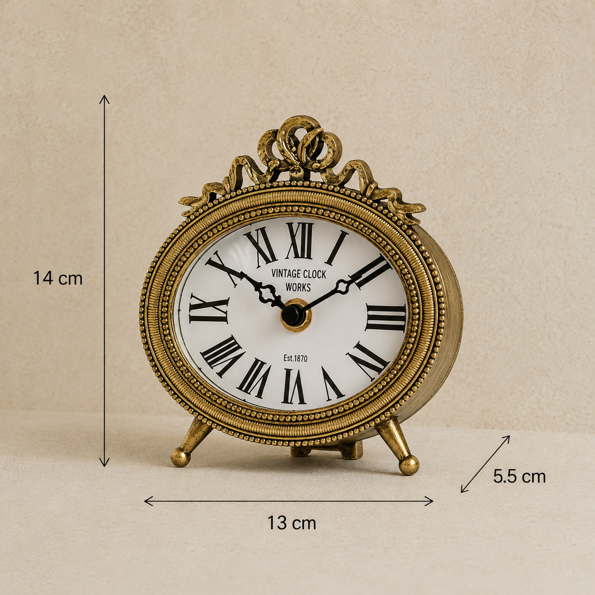 Horloge de table ancienne