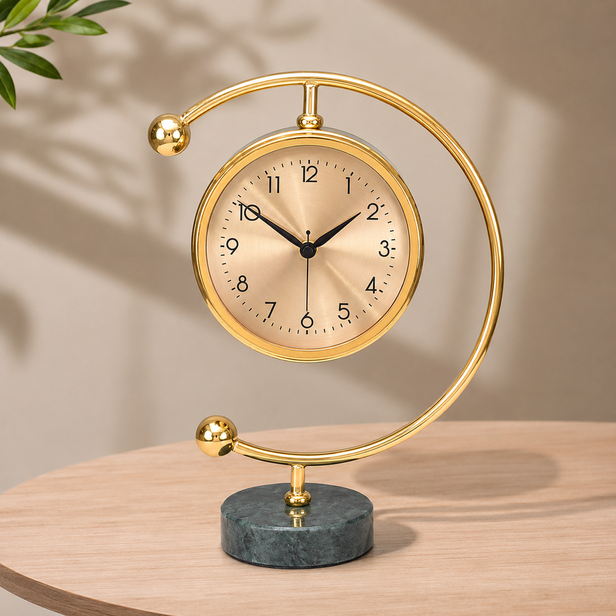 Horloge de table luxe