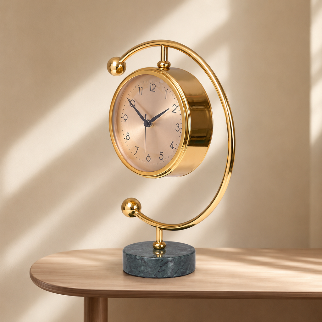 Horloge de table luxe