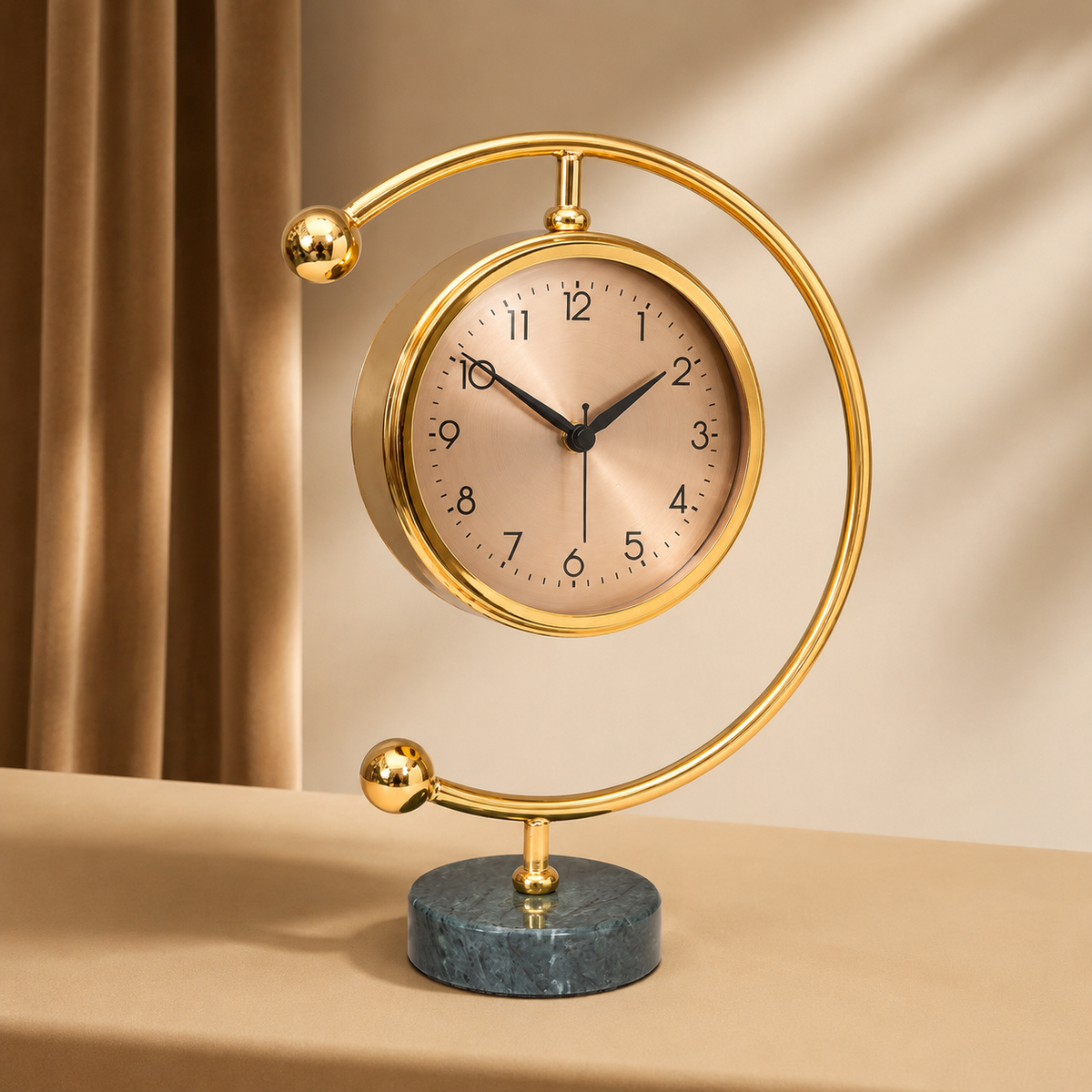 Horloge de table luxe