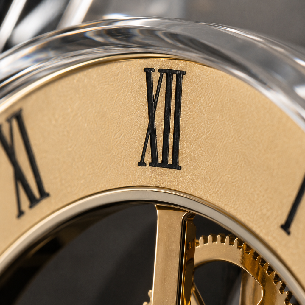 Horloge de table luxe
