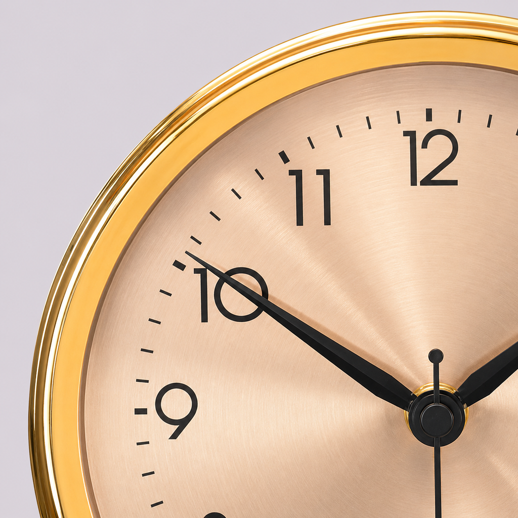 Horloge de table luxe