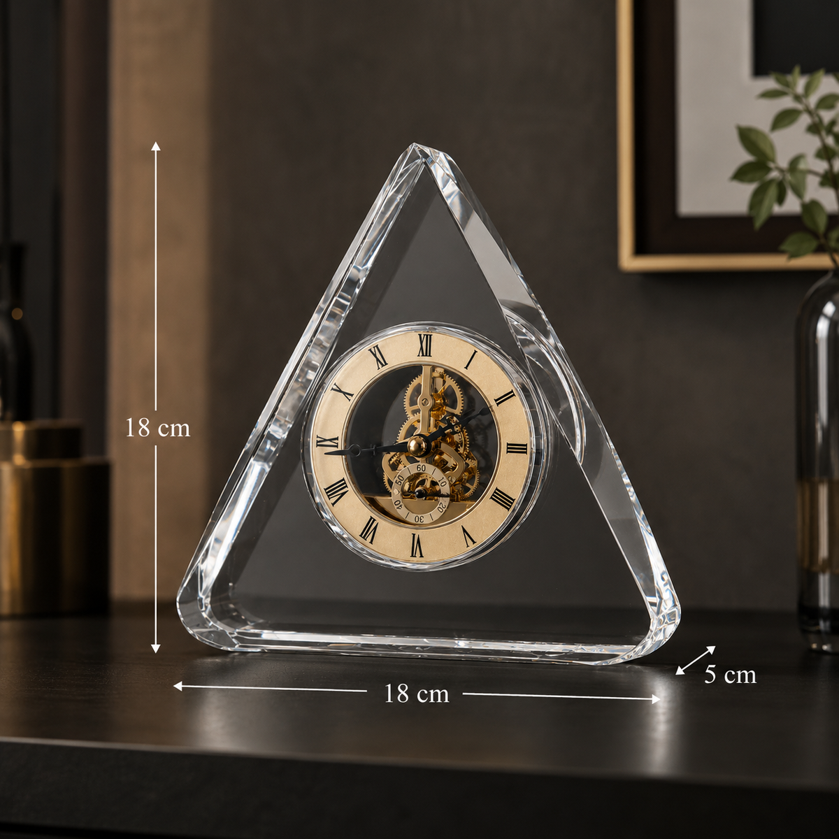 Horloge de table luxe