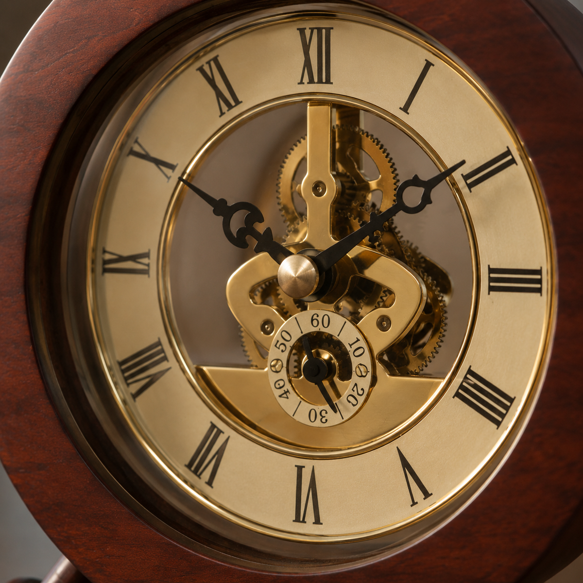 Horloge de table mécanique