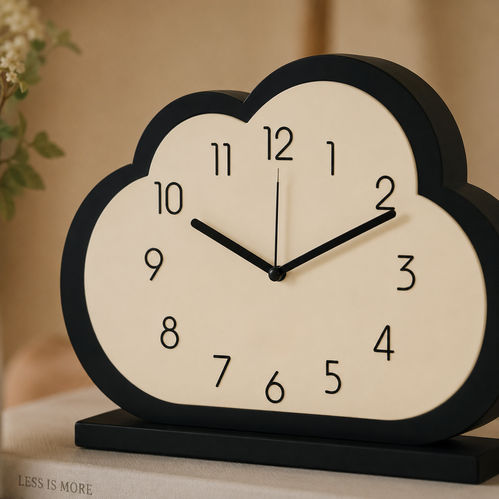 Horloge de table moderne