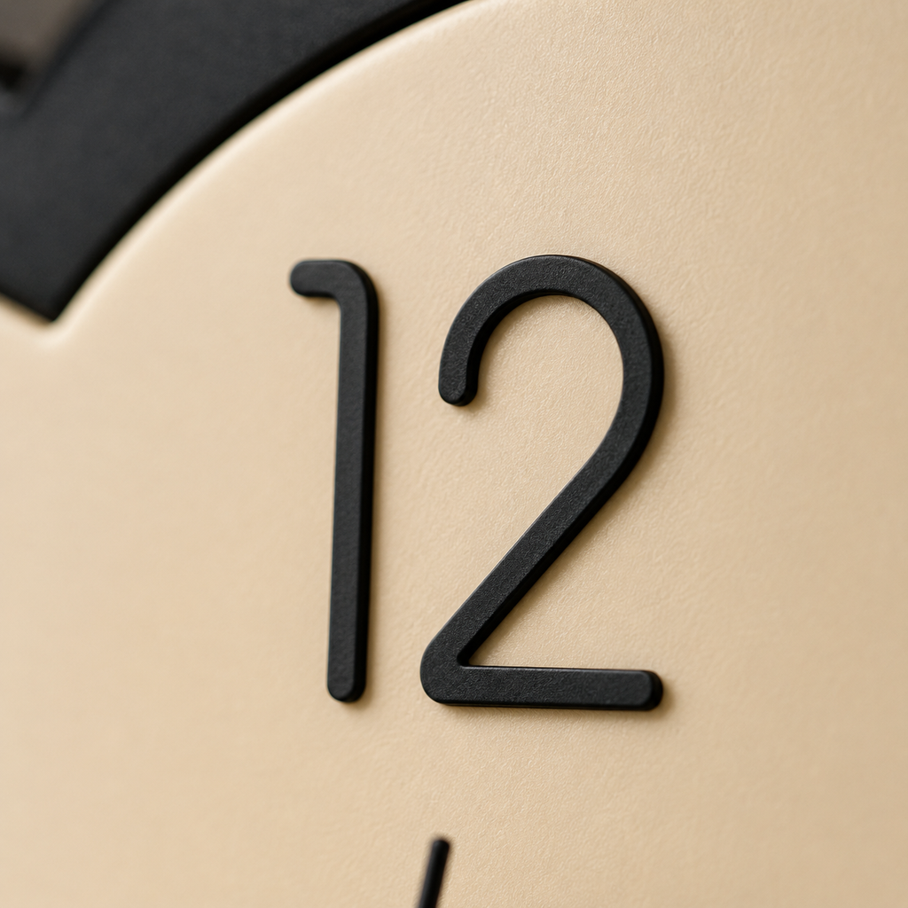 Horloge de table moderne