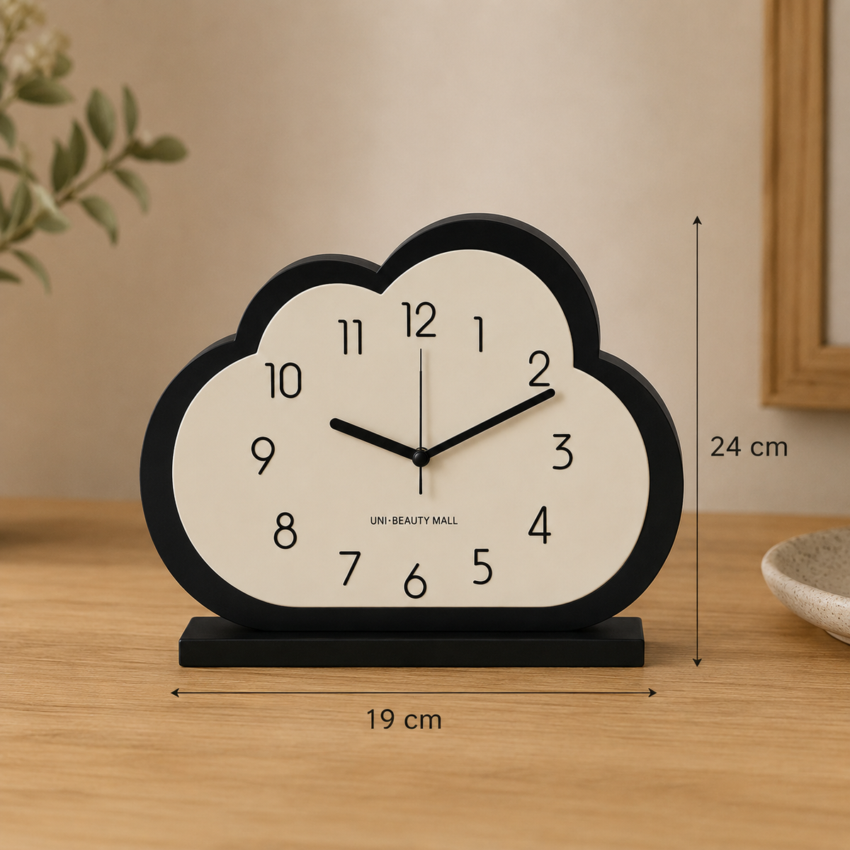 Horloge de table moderne