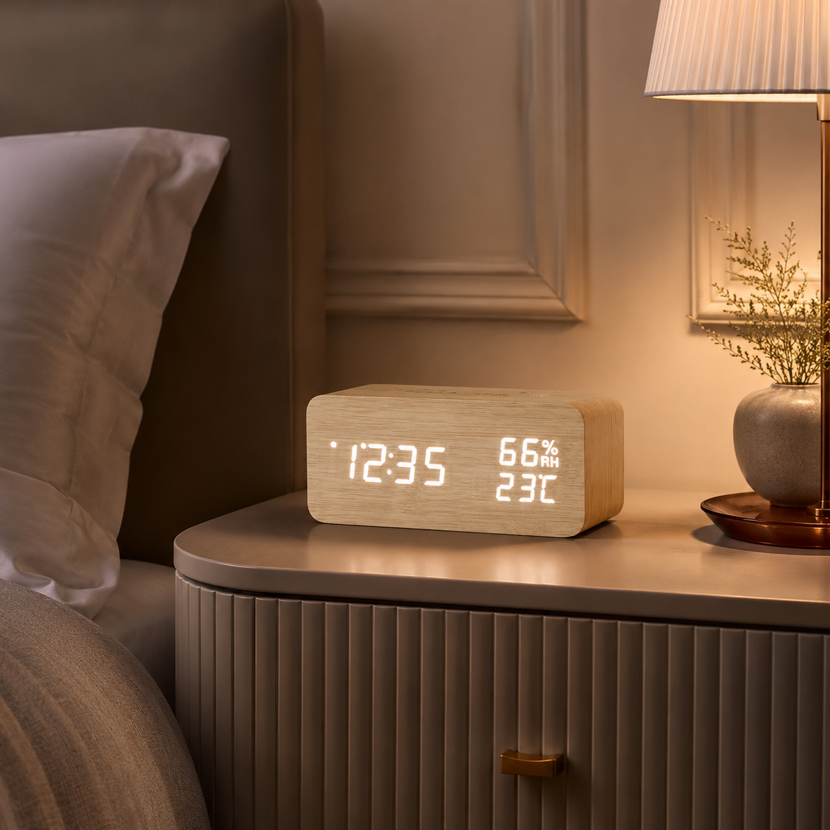 Horloge de table numérique