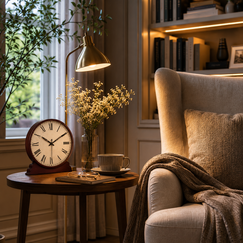 Horloge de table vintage