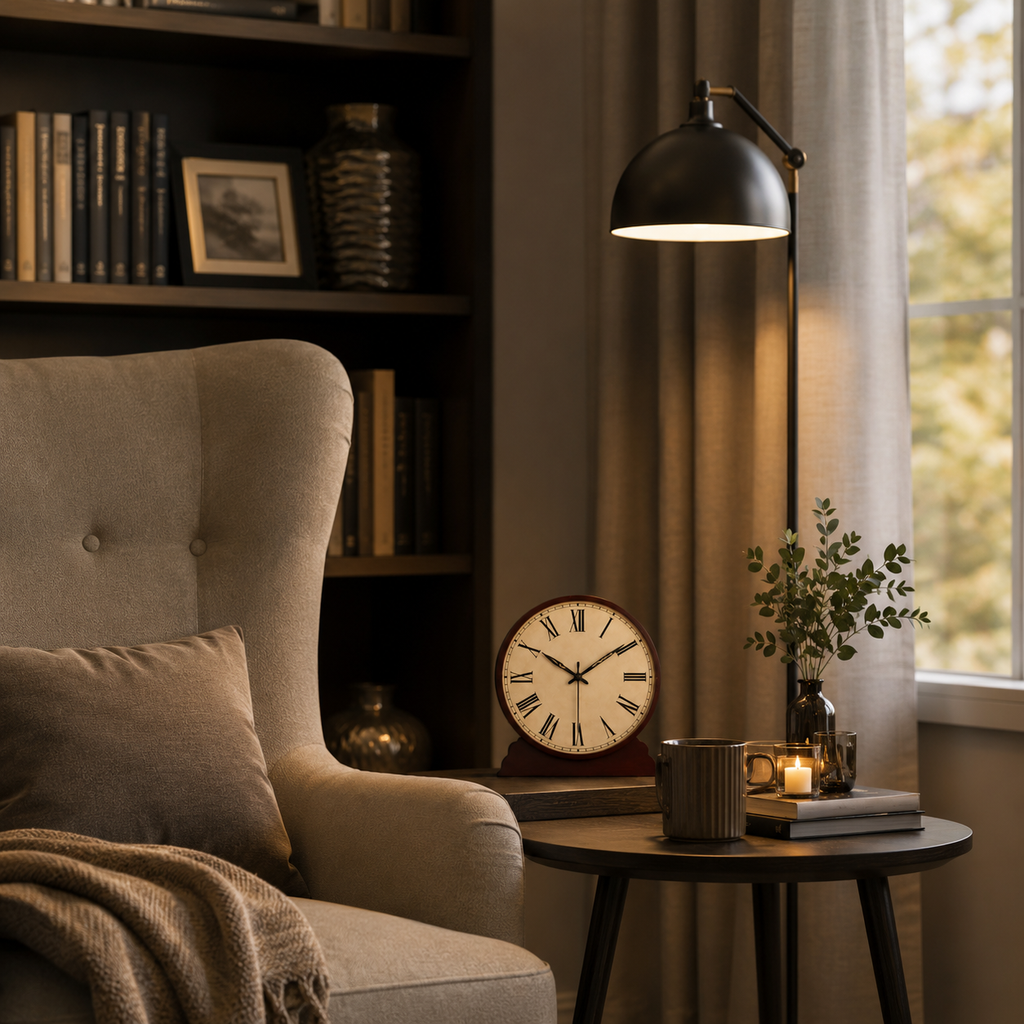 Horloge de table vintage