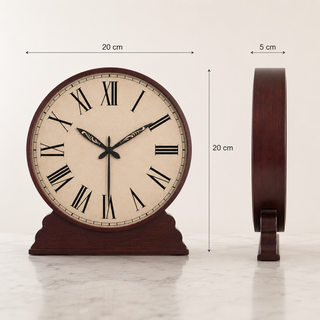 Horloge de table vintage