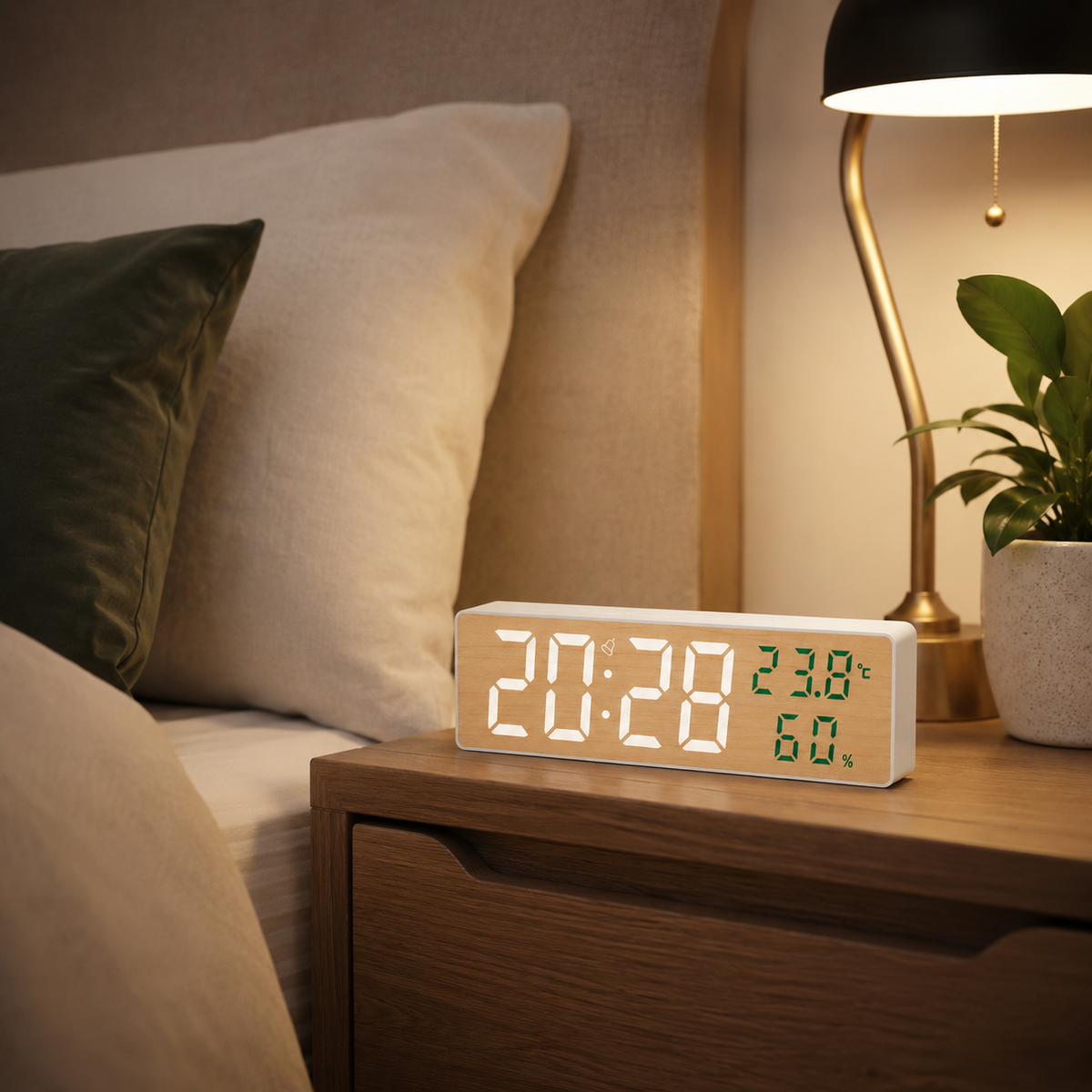 Horloge digitale à poser