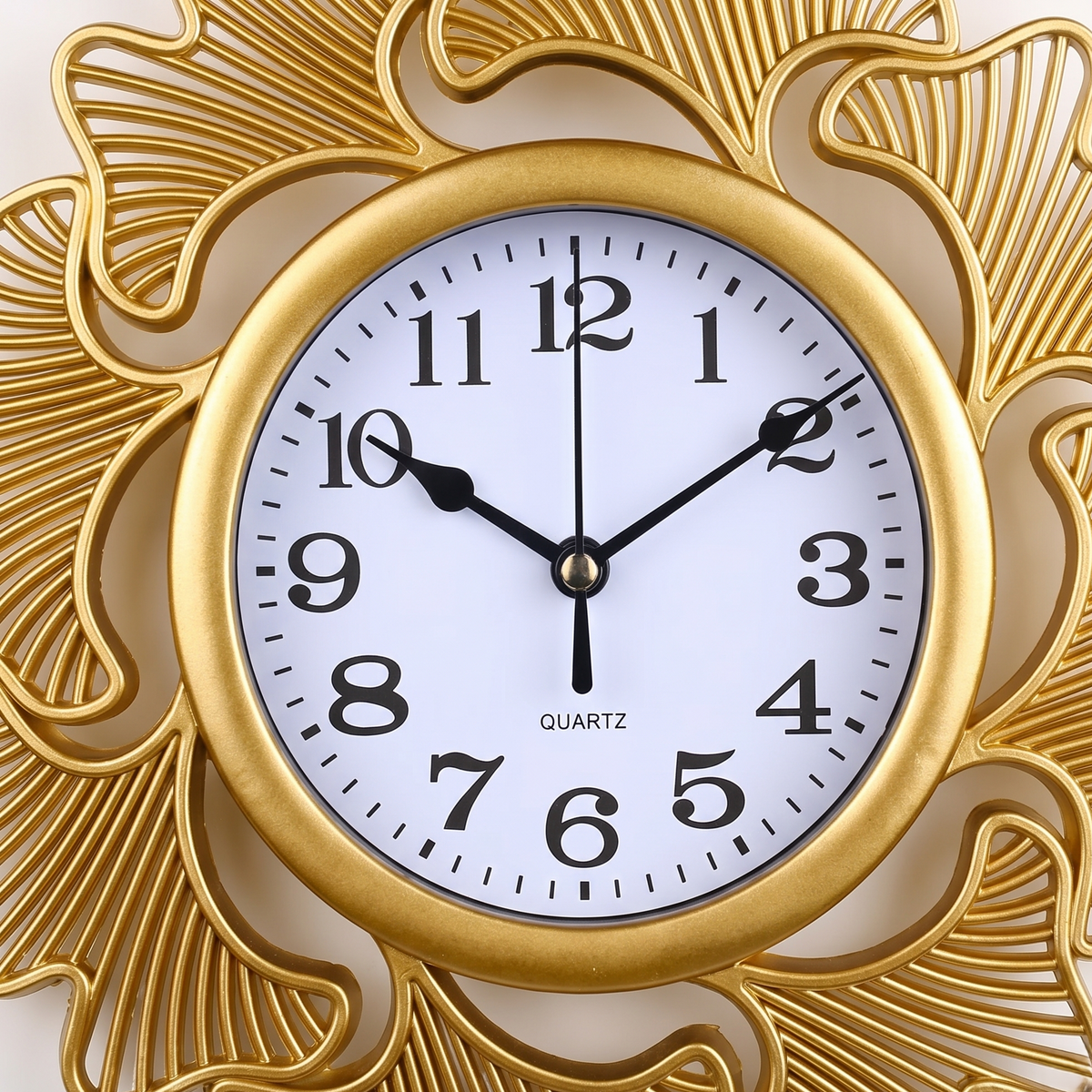 Horloge dorée vintage