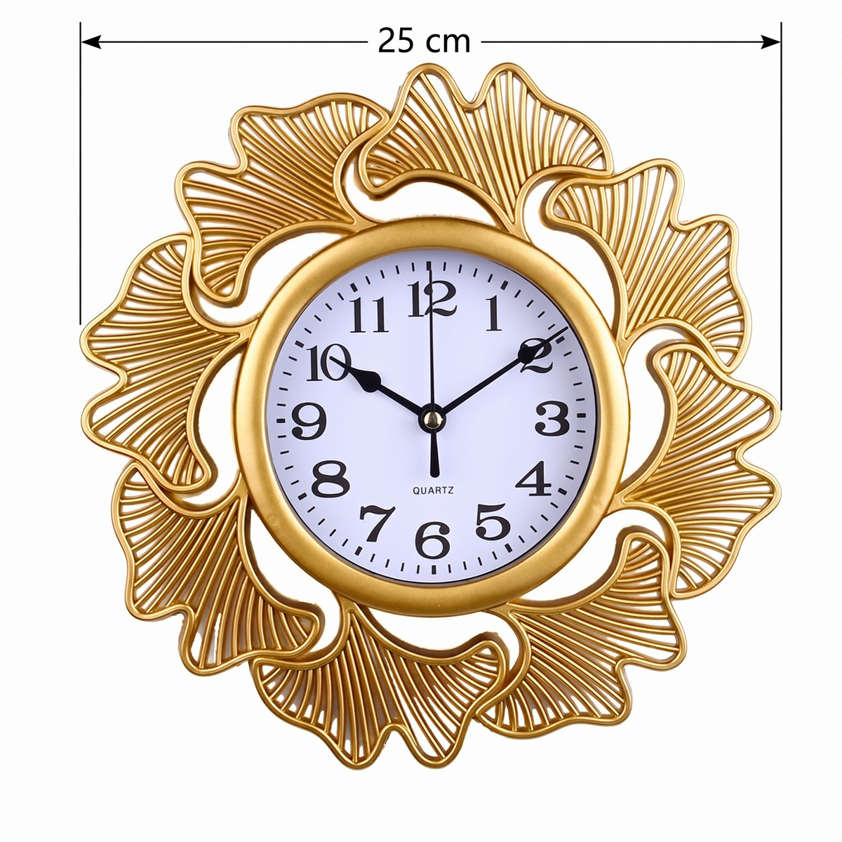 Horloge dorée vintage