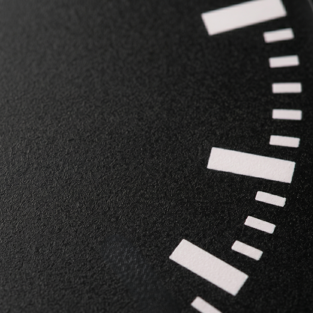 Horloge double face gare minimaliste
