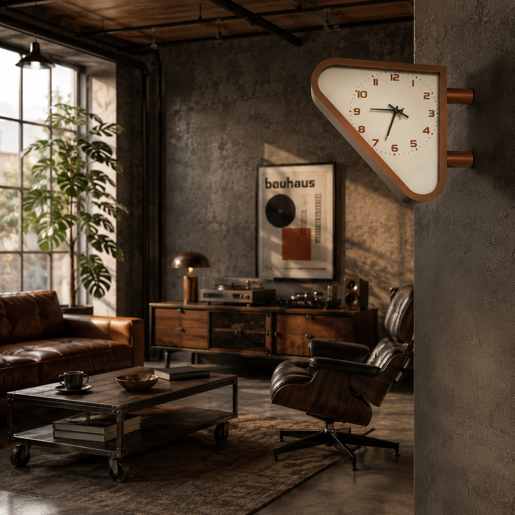Horloge double face vintage 60's
