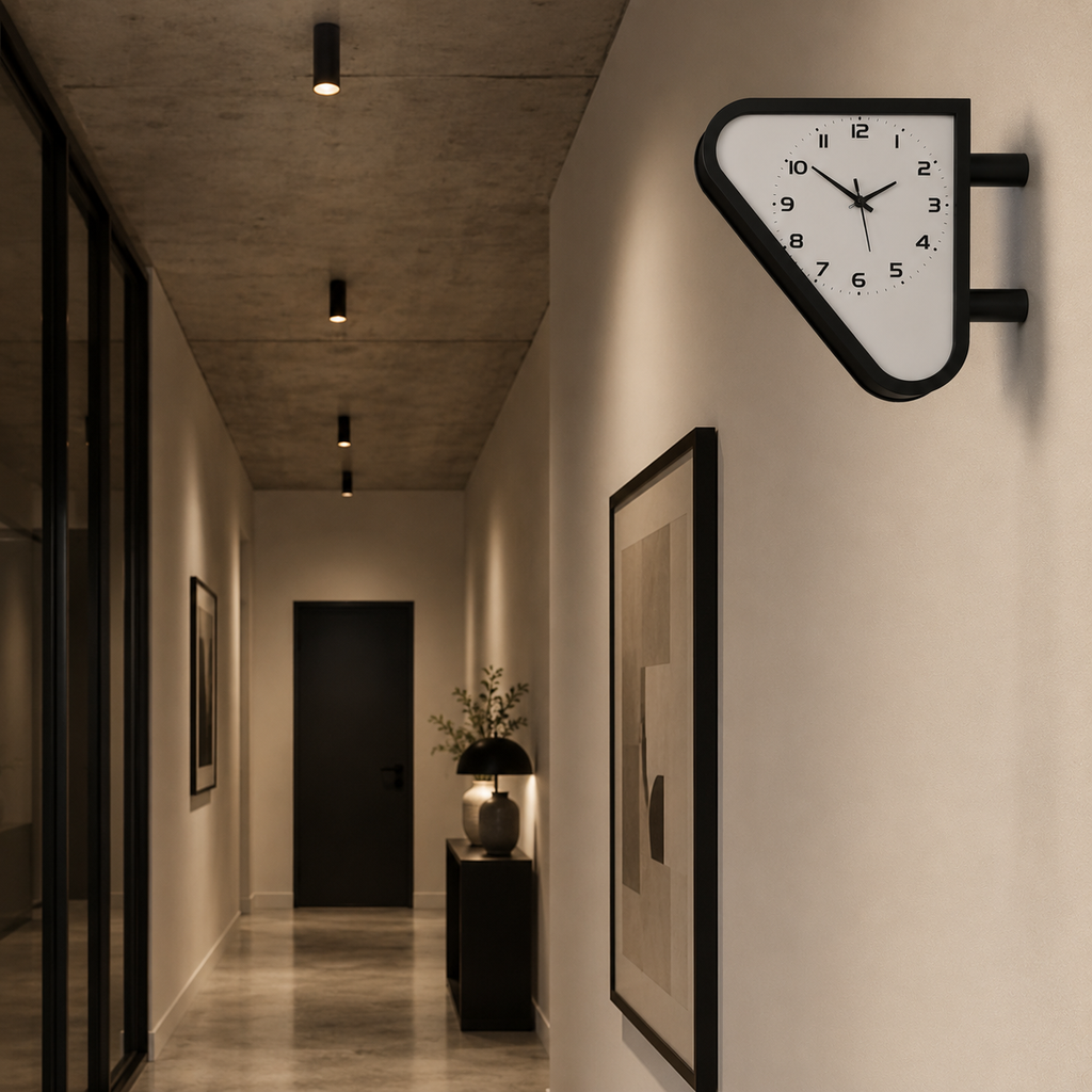 Horloge double face vintage 60's
