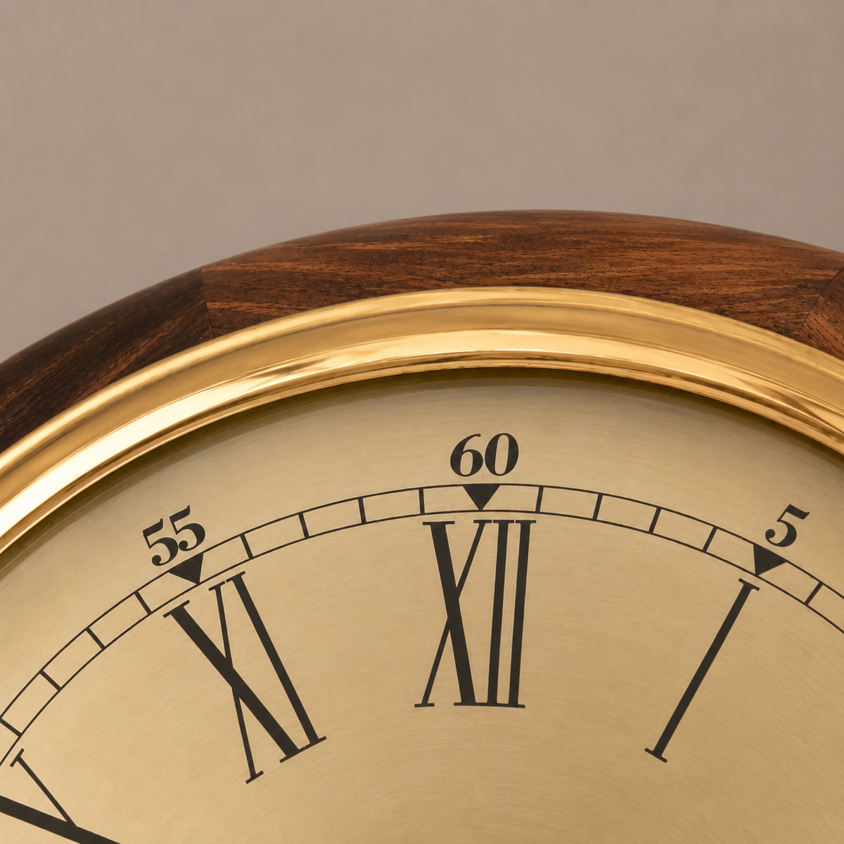 Horloge engrenage bois