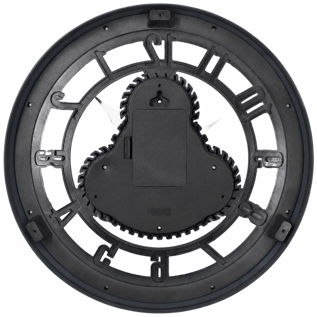 Horloge engrenage industriel