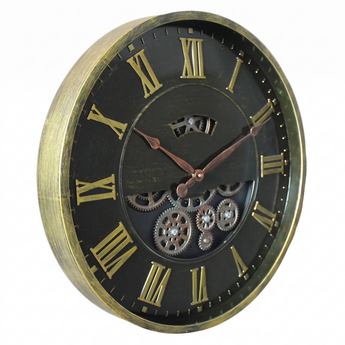 Horloge engrenage murale