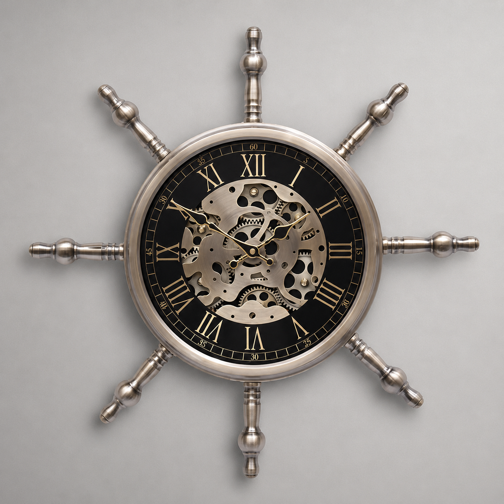 Horloge engrenage nautique