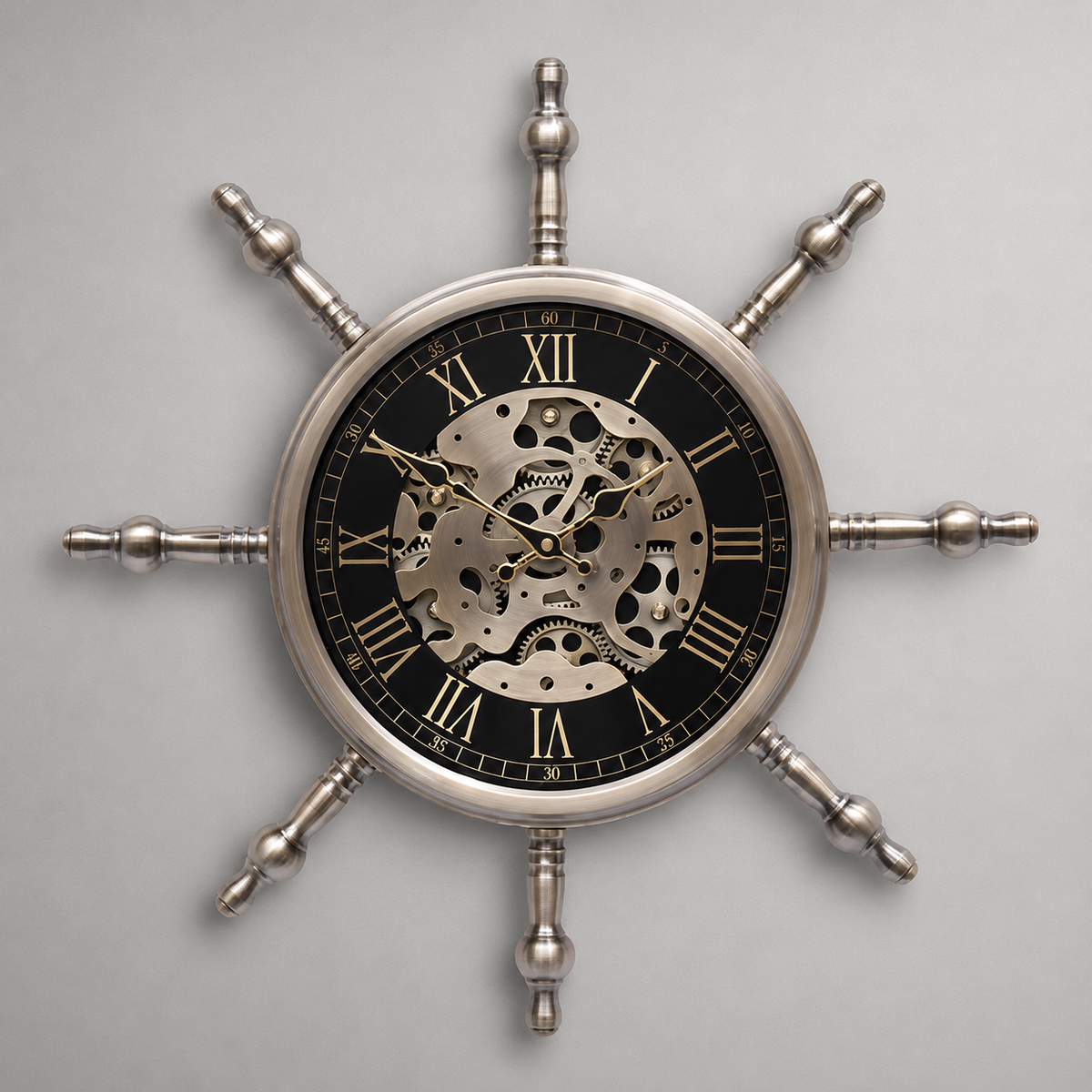 Horloge engrenage nautique