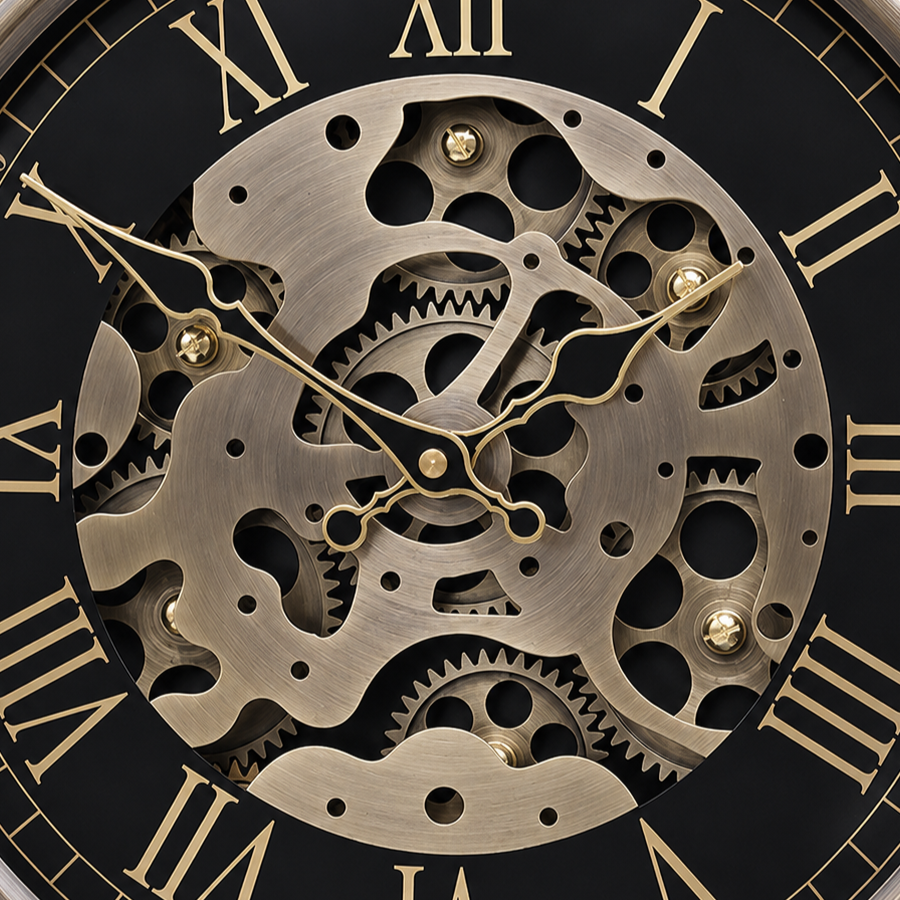 Horloge engrenage nautique