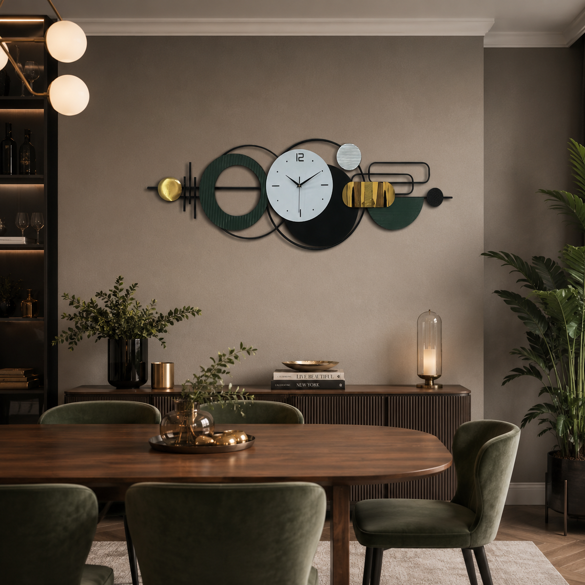 Horloge géante moderne