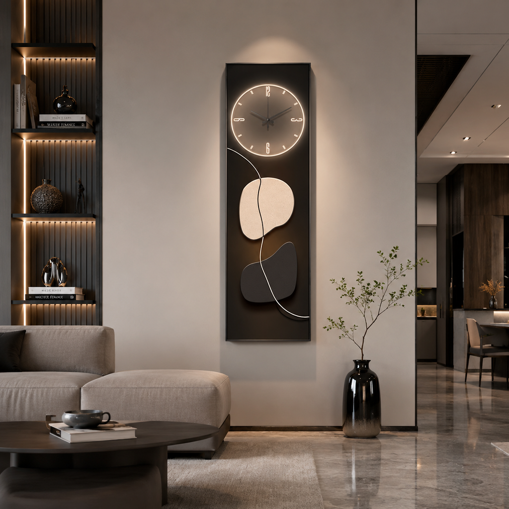 Horloge géante murale design