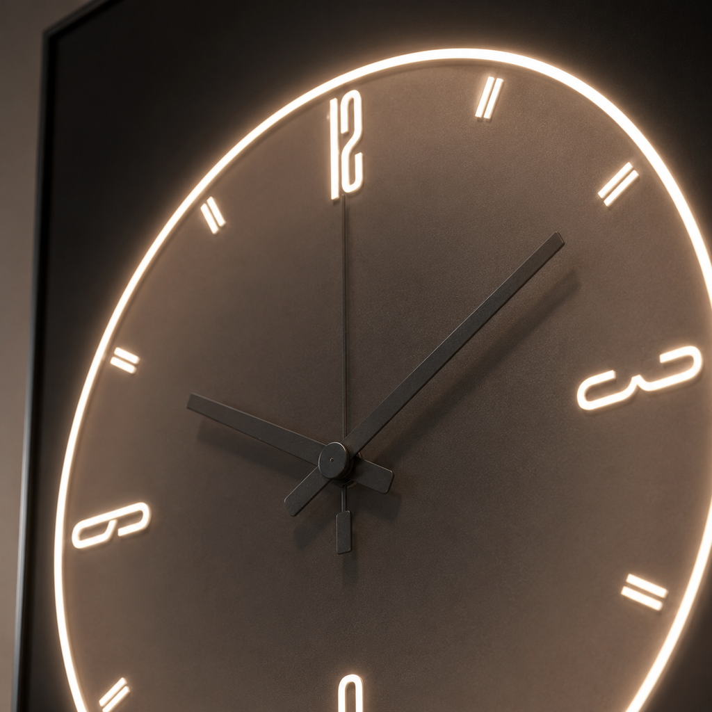 Horloge géante murale design