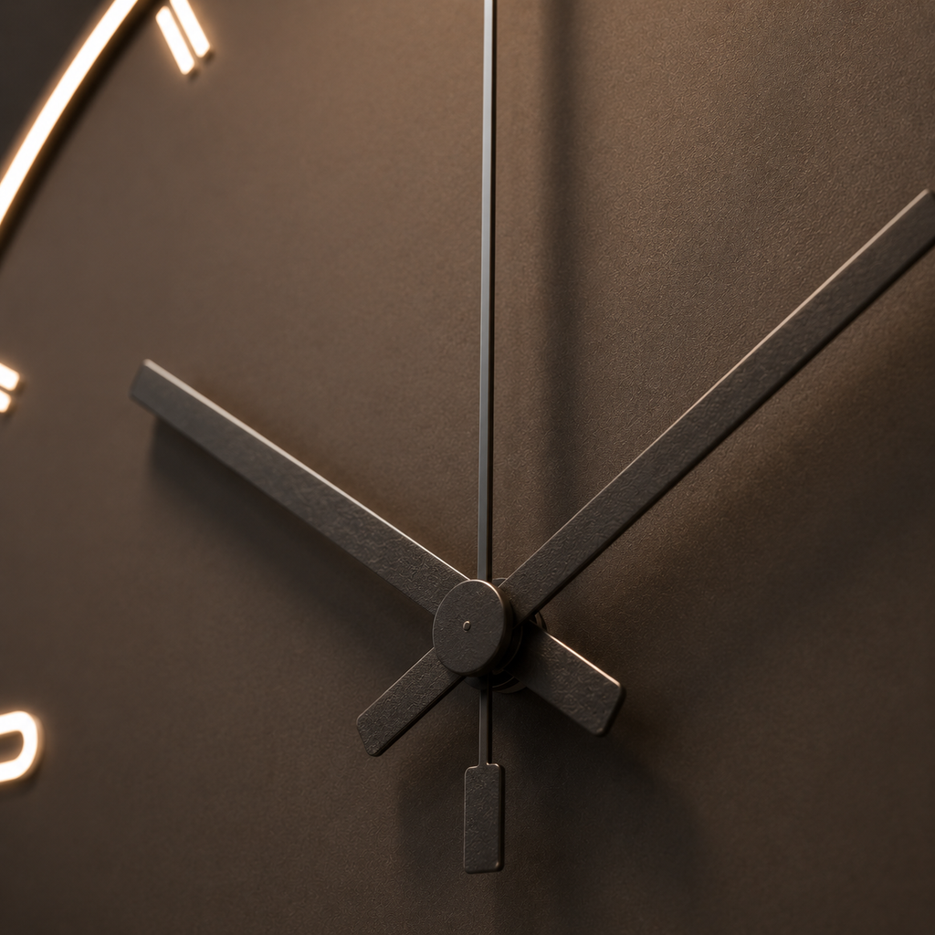 Horloge géante murale design