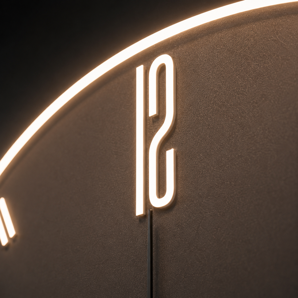 Horloge géante murale design