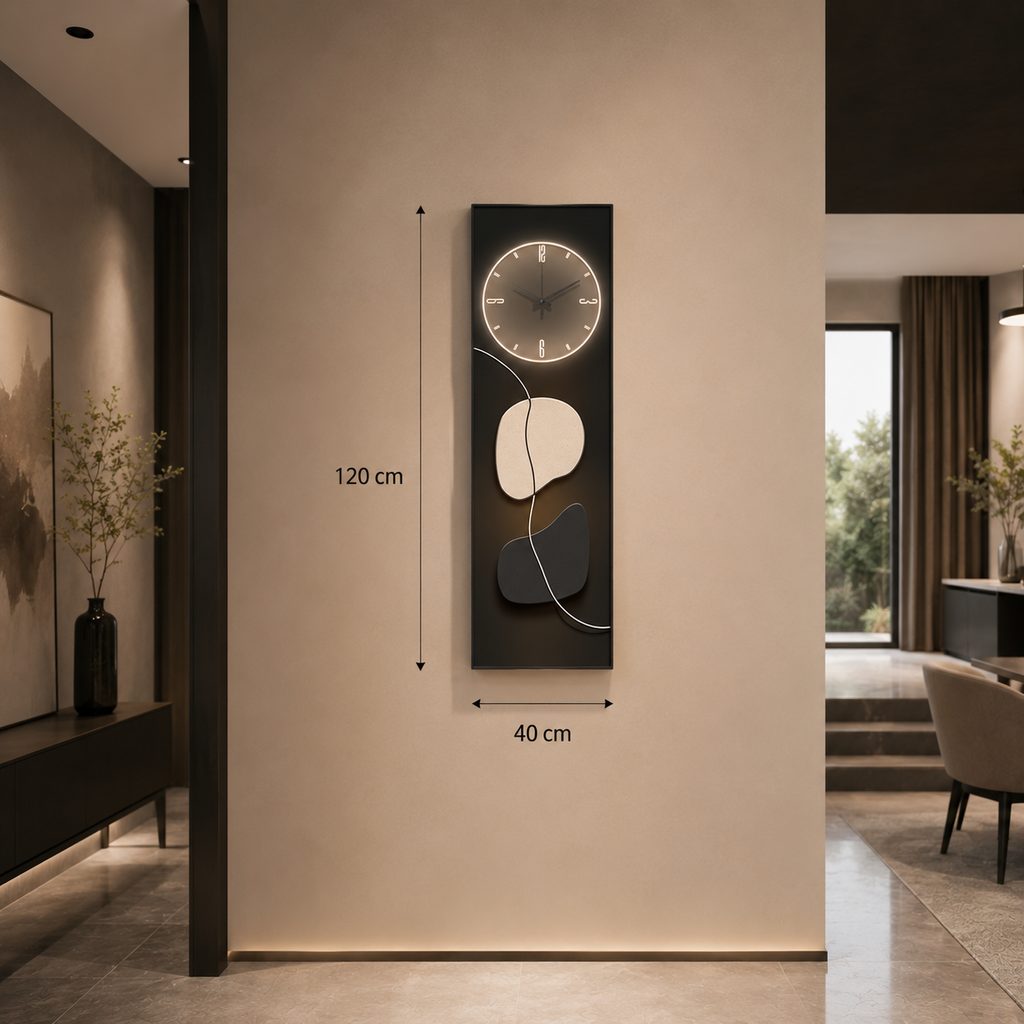 Horloge géante murale design