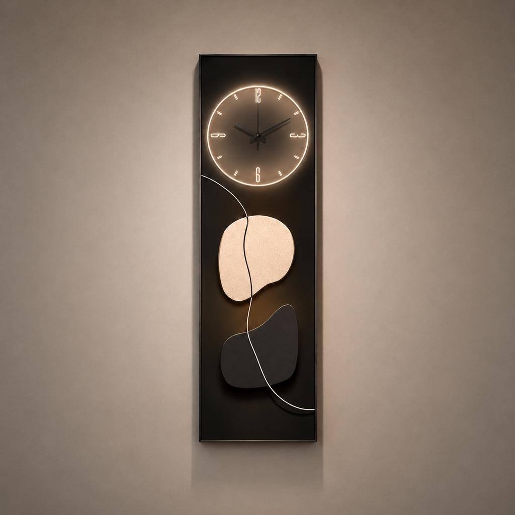 Horloge géante murale design