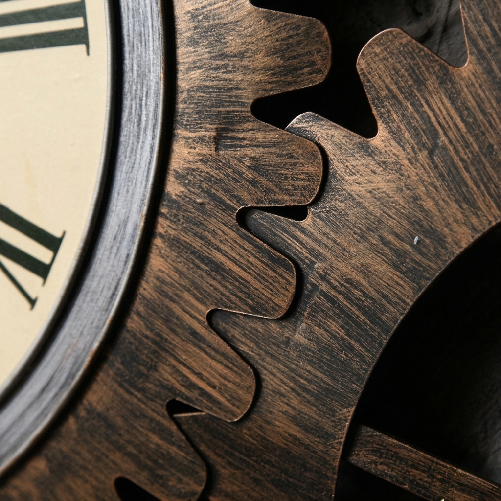 Horloge géante steampunk