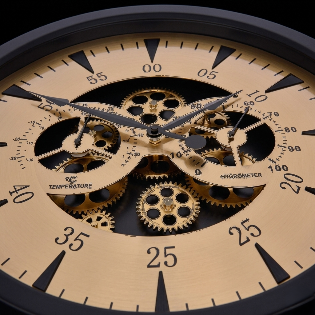 Horloge industrielle originale